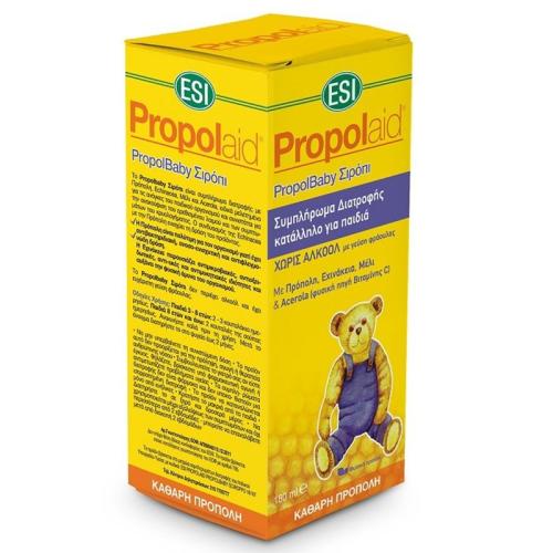 Esi Propolaid PropolBaby Syrop Συμπλήρωμα Διατροφής Καθαρής Πρόπολης για Παιδιά 180ml 